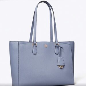 New with tags blue large Tory Burch bag